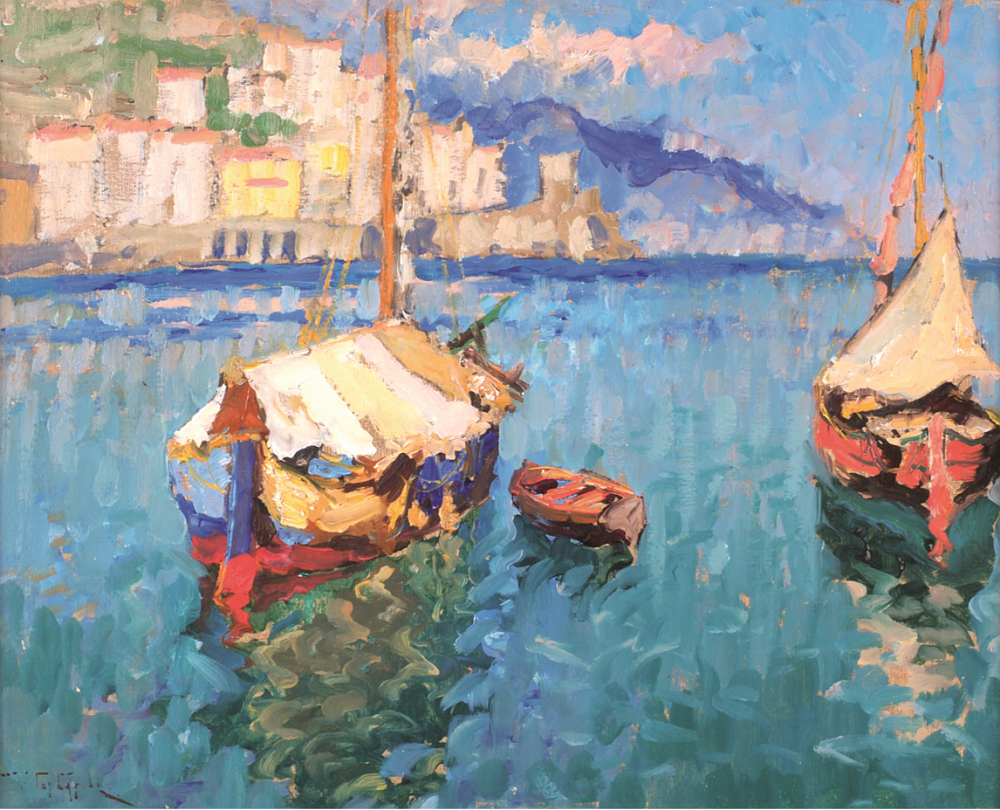 Константин Горбатов. Рыбацкие лодки. 1920-е © Музей «Новый Иерусалим»